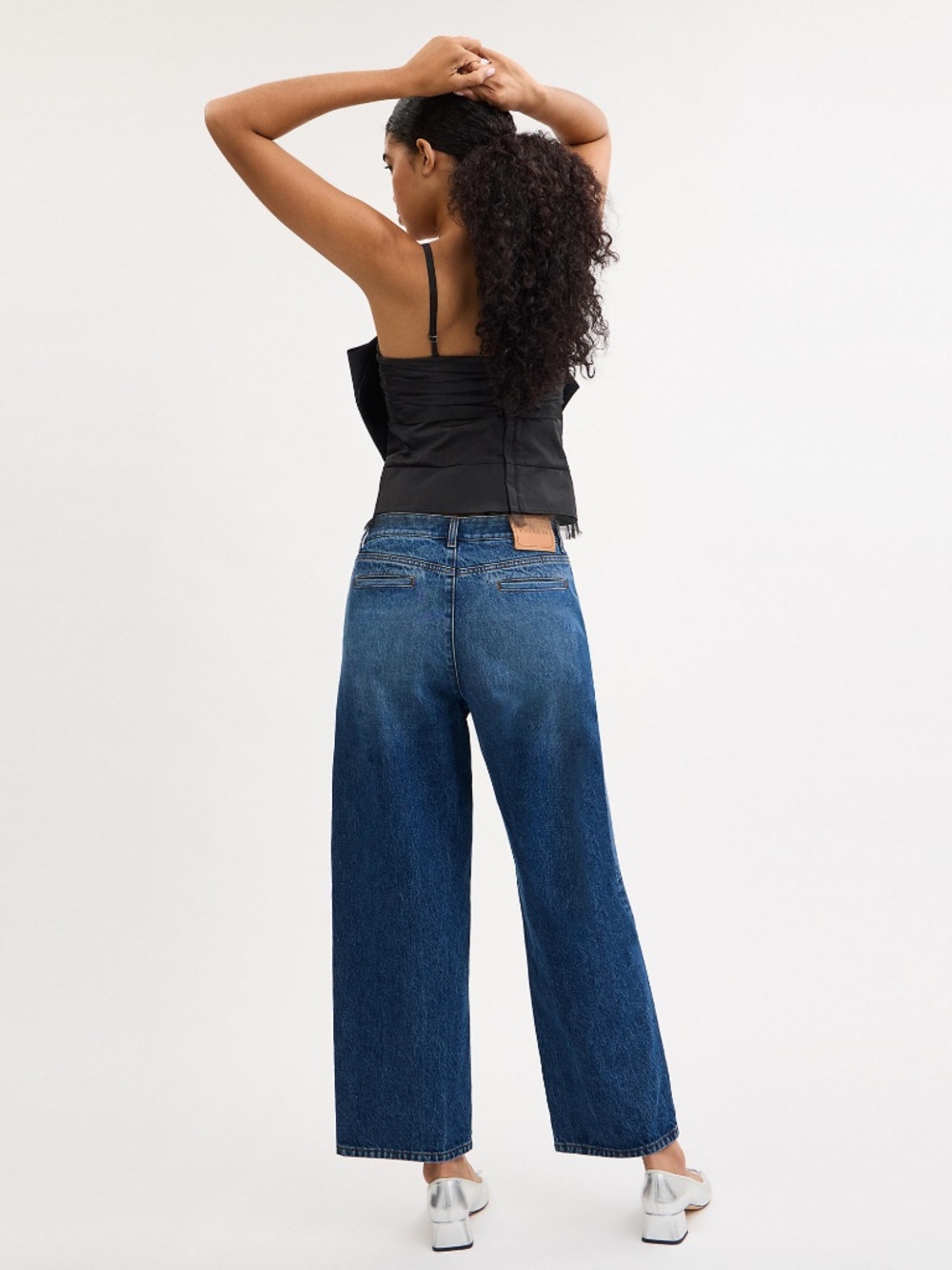 Denim Trousers In Organic Cotton